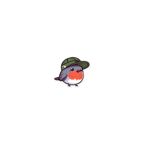 Michigan Robin Sticker - Image 4