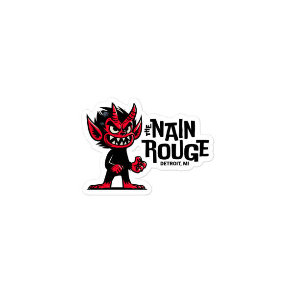 Nain Rouge Bubble-free Stickers