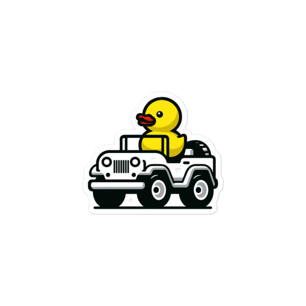 Jeep Duck Sticker