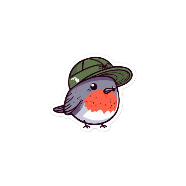 Michigan Robin Sticker