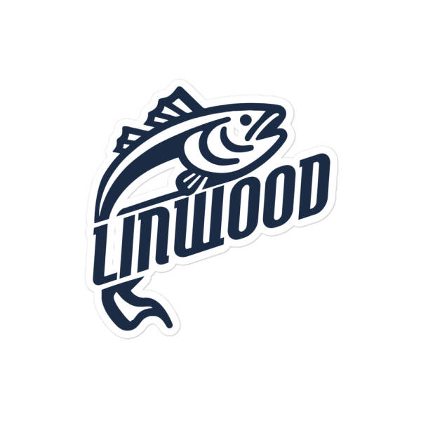 Linwood, Michigan Walleye Sticker - Image 2