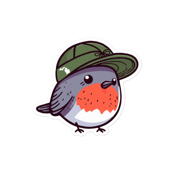 Michigan Robin Sticker - Image 2