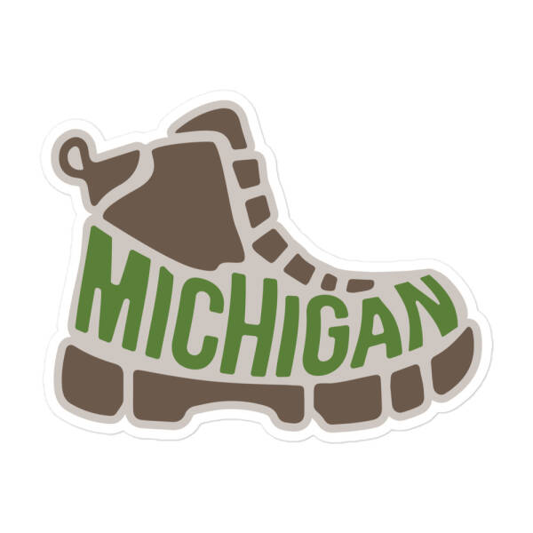 Take a Hike! (in Michigan) Sticker - Image 3