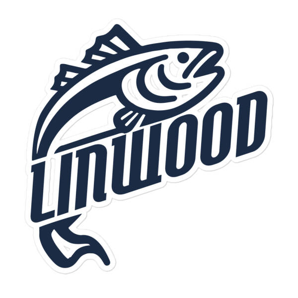 Linwood, Michigan Walleye Sticker - Image 3