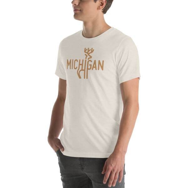 Michigan Deer Unisex T-shirt - Image 10