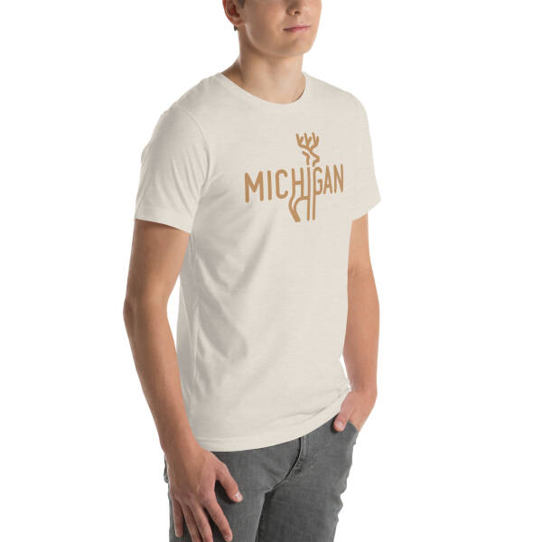 Michigan Deer Unisex T-shirt - Image 12