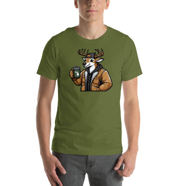 Michigan Buck Unisex t-shirt - Image 4