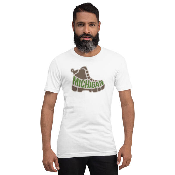 Michigan Hiker Unisex T-shirt - Image 9