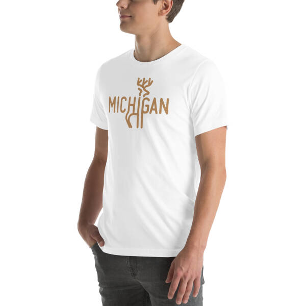 Michigan Deer Unisex T-shirt - Image 16