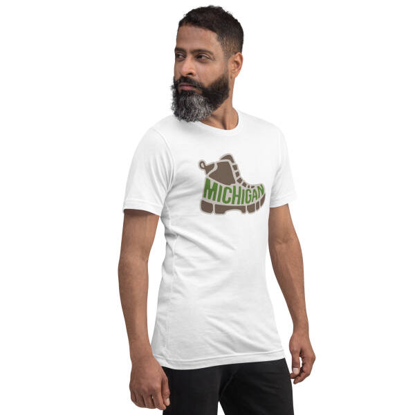 Michigan Hiker Unisex T-shirt - Image 12