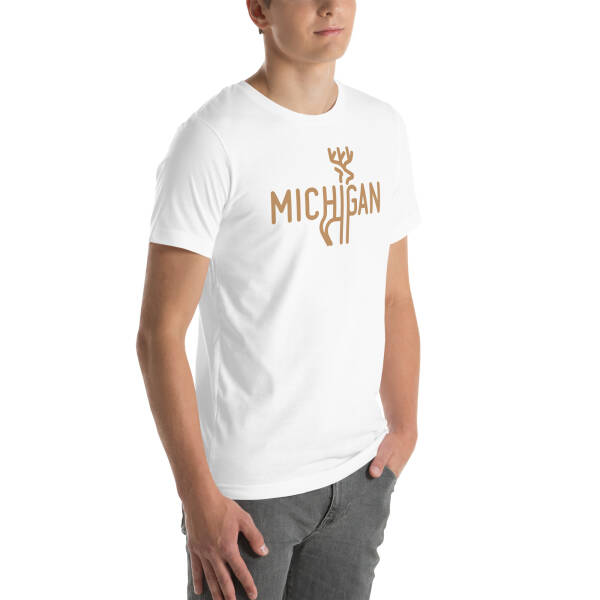 Michigan Deer Unisex T-shirt - Image 18