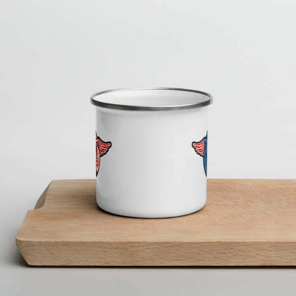 Detroit Liger Enamel Mug